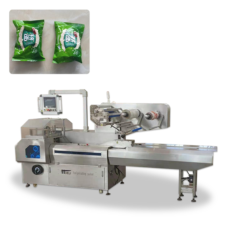 Reciprocating packaging machine 